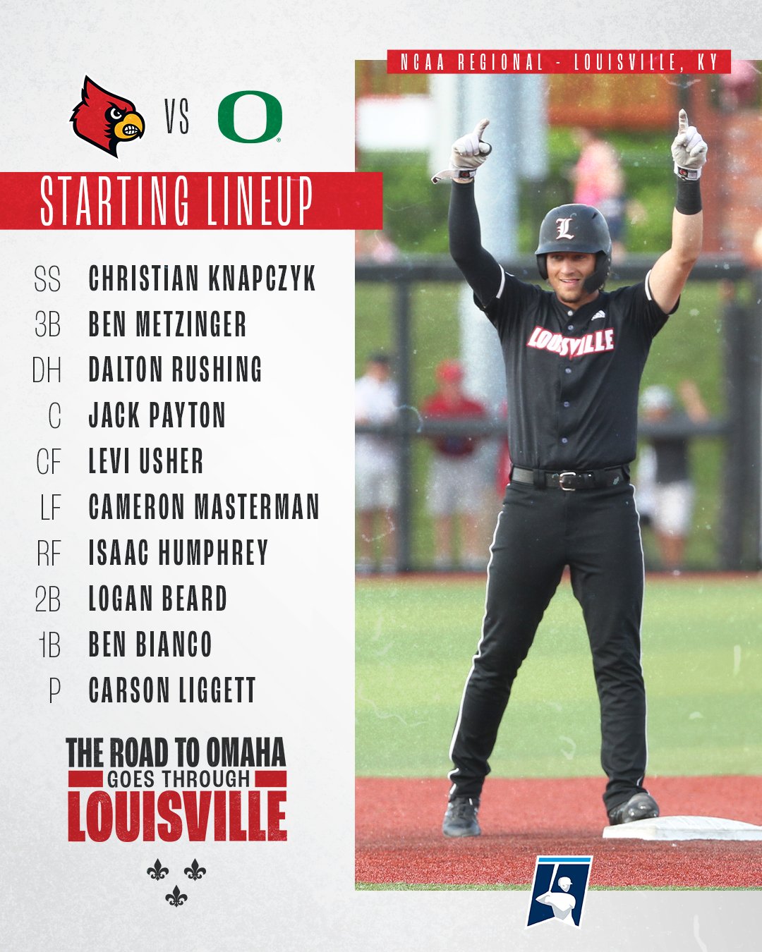 Louisville Baseball on X: One game at a time. #GoCards   / X