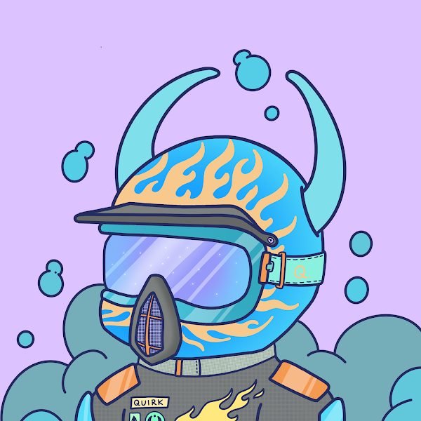 Had been a long time coming. Finally joined the 1 of 1 quirk family with the Motoquirk #quirkling LFG. 🏍️ 

Thanks to <a href="/scouser_nft/">TheNFTScouser</a> for the smooth deal!