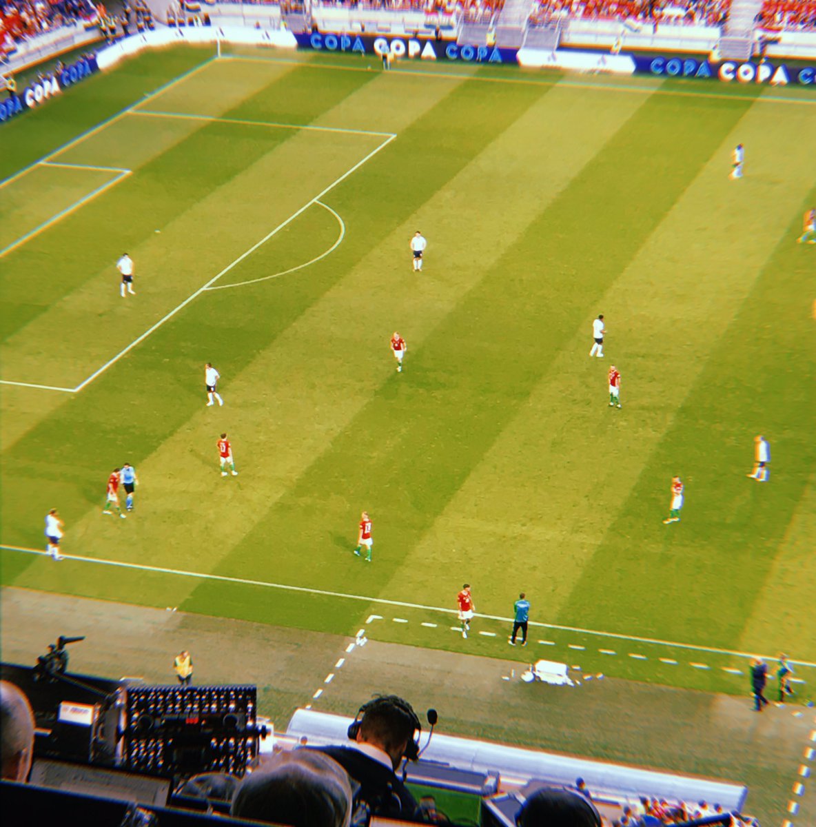 BenBocsak's tweet photo. One of the most interesting observations from 🇭🇺vs🏴󠁧󠁢󠁥󠁮󠁧󠁿 - that I’m not sure the TV picked up - is how Szoboszlai kept leaving the bench after being subbed to give instructions to his teammates and was very animated on the touch-line. 

Looked like a future manager in the making. https://t.co/PtNCP8VeMN