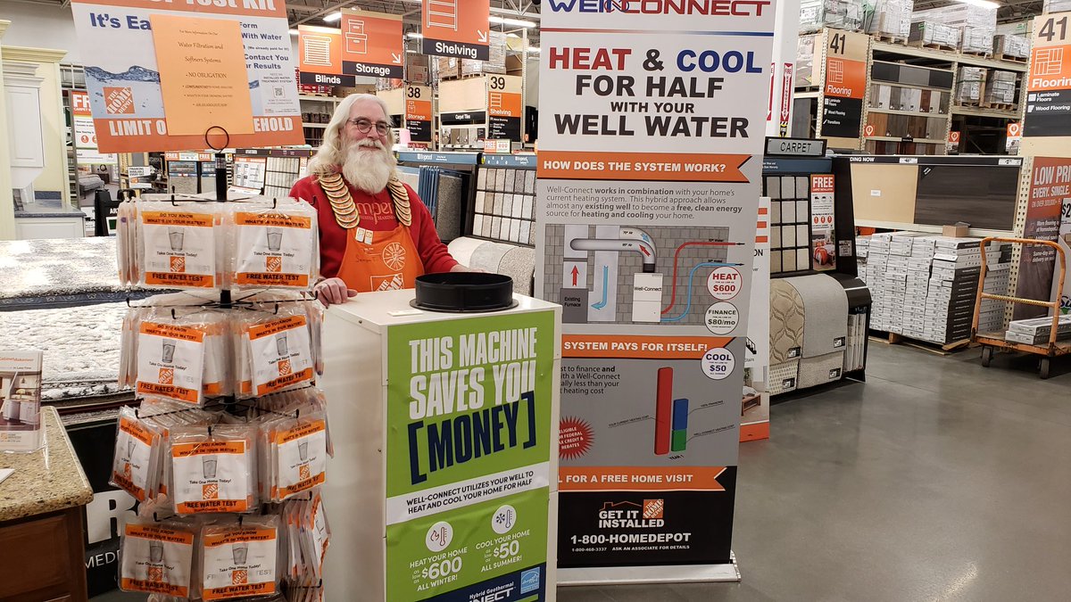 Appliance Specialist Rob is ready to drive HVAC and Water Treatment leads as well as anything else our customers may want installed. #services