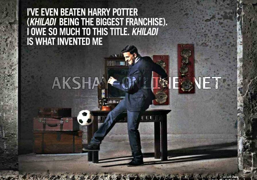 I've Even Beaten Harry Potter ( Khiladi Being The Biggest Franchise ) I Owe So Much To This Title. Khiladi Is What Invented Me ❤🔥🔥💥
@akshaykumar #AkshayKumar 
#30YearsOfKhiladi