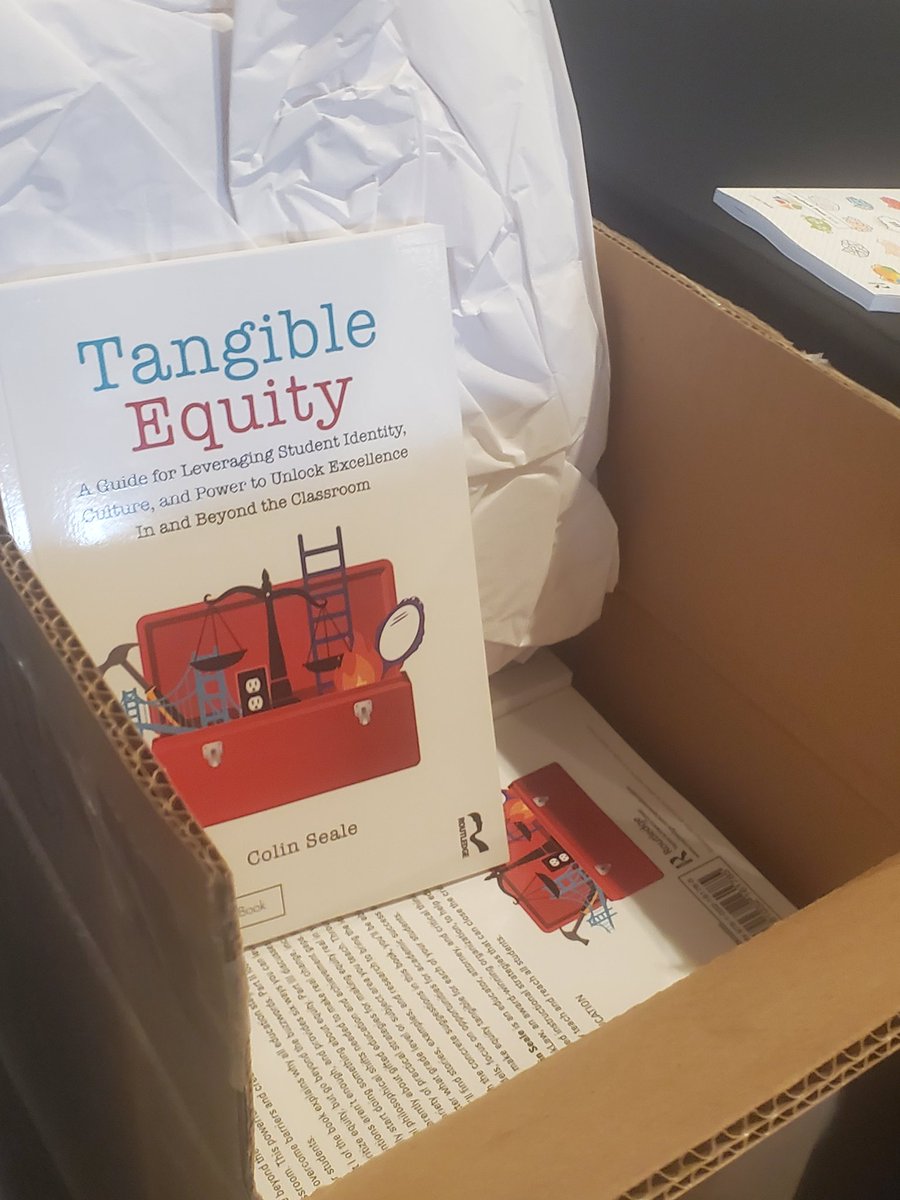 ColinESeale's tweet photo. Had to hit up my connect to make sure I had enough product to push. Time to flip a few kilos of #TangibleEquity at the @TXGifted #Gifted + #Equity conf. Excited to kickoff this event with a powerful keynote & sign some books in person! @routledgebooks #gtchat #thinkLawInTexas https://t.co/Vp1V9fYKs1
