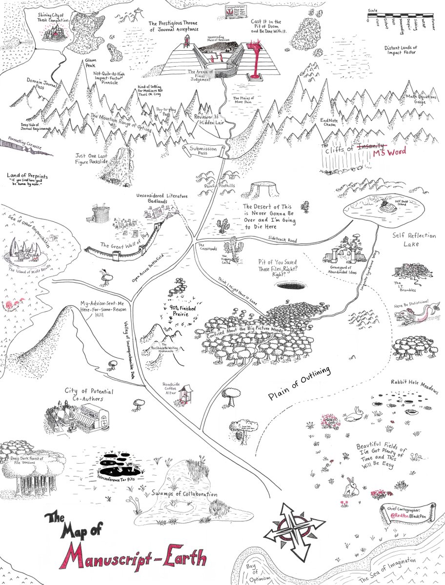 Episode 6 coming soon!

We go deep w/co-host Jason McDermott (@BioDataGanache) on process and motivation for his comic @redpenblackpen. We talk about his Map of Manuscript Earth, how his work fits in #scicomm and why -80°C freezers suck. Show notes in thread 1/n

#NASEMscicomm