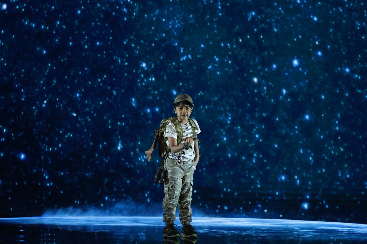 Aneeshwar reminded us on how precious our world is during his #BGT final act! 🌍 What a remarkable performance, but will he become the youngest talent to win #BritainsGotTalent? #TooGoodNotToShare