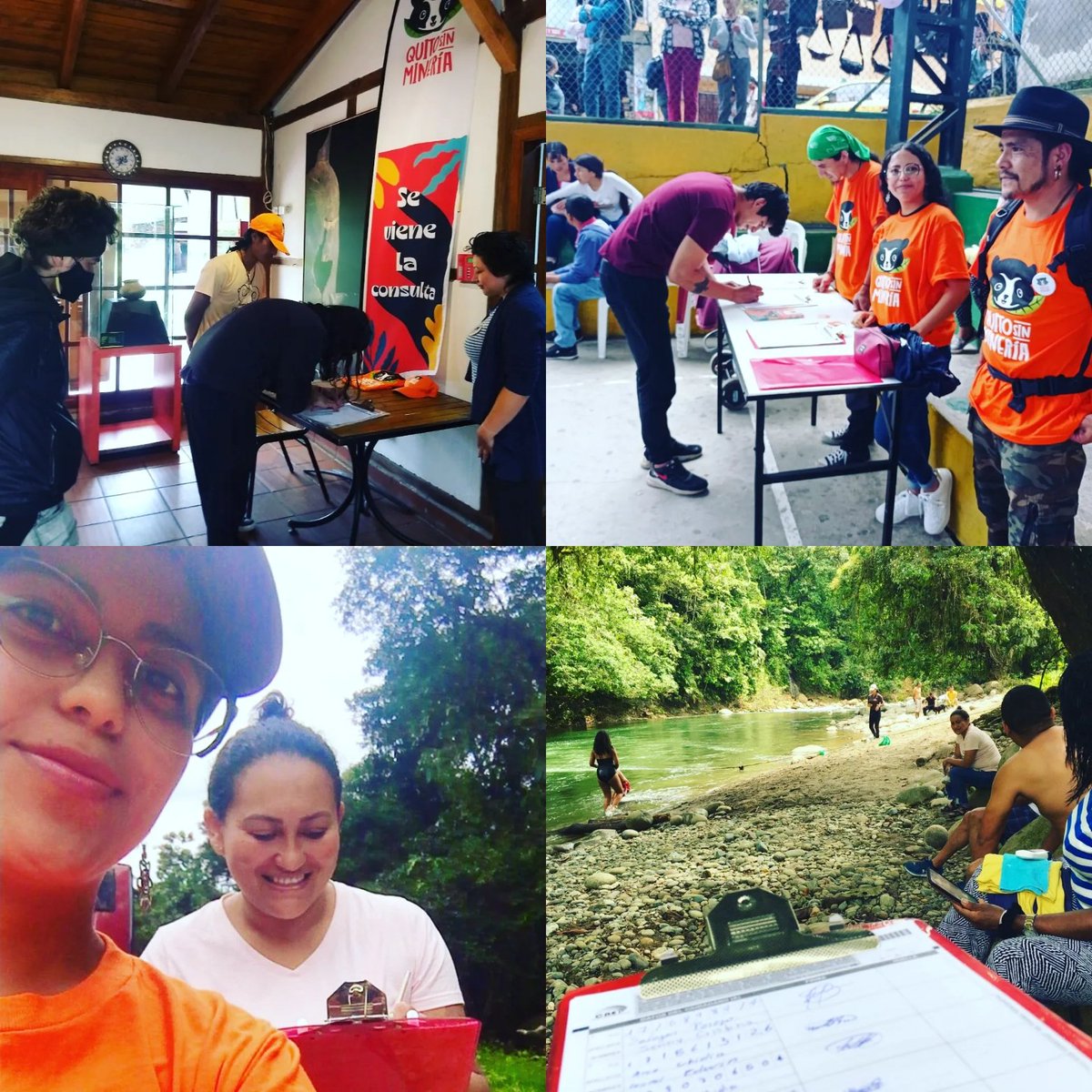 Como RjCA, seguimos en la recolección de firmas, por un territorio libre de minería metálica, los aportes que damos como jóvenes nacen desde las voluntades, tiempos, dedicatoria y amor por nuestras parroquias
 Los y las jóvenes comprometid@s a salvaguardar. Nuestra Pachamama📝🌱