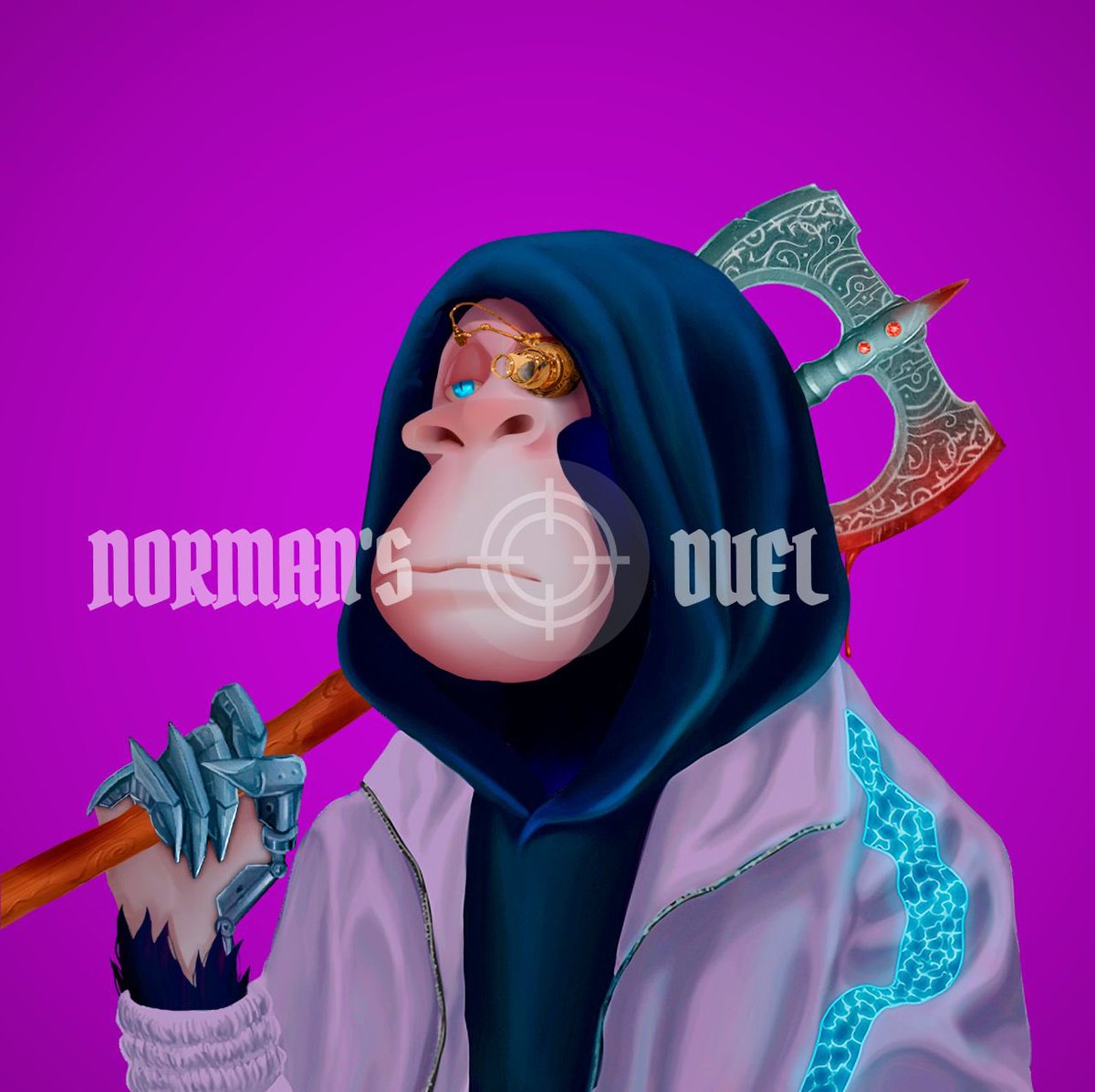 NormansGames's tweet photo. I checked the Apes for June 14, and realized, I didn’t  leave a single NFT for myself. I’m going to buy 5 NFT for myself AFTER minting!

Here is the 1️⃣st one I want for myself👇🏼

To the one who receives it, I offer a buyout for 1 ETH through OpenSea.
DM me, if you get this👇🏼NFT https://t.co/iiLOhmD1pa