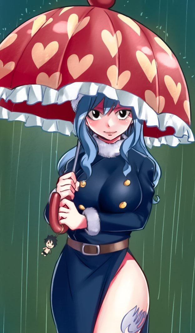 shuvilu's tweet photo. Juvia and her ☂️ arts (1) https://t.co/5Rx5LdVdzY