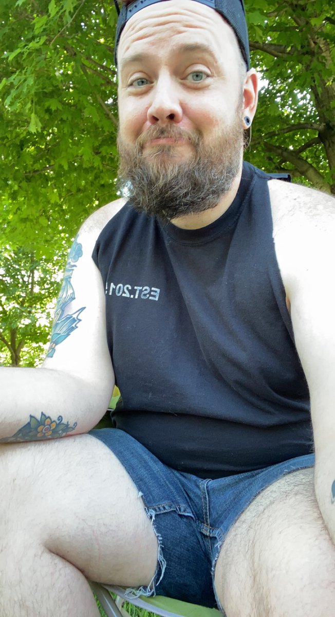 McDowellPHS's tweet photo. Short Jorts and Cutoff shirts…that’s my ideal summer outfit of choice. I love being a teacher so that I can spend months working on my tan 😂 https://t.co/8j8VLoTB4q