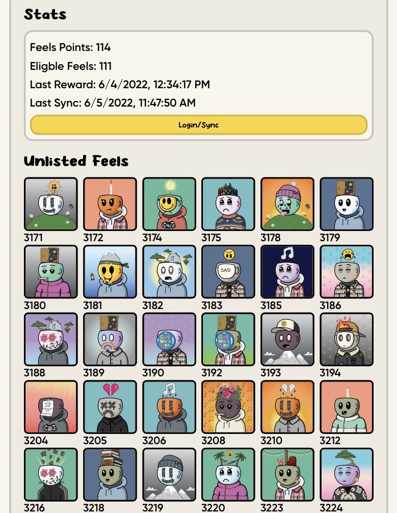 DentedFeelsNFT's tweet photo. GM Feels! ☕️ ☀️ 

Who’s ready for Tuesday? 👀 https://t.co/HIk29dtqr9