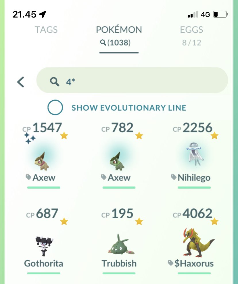 IAmNotDemiMoore's tweet photo. Missed the sparkles on ss because of utter disbelief😂
Started with 0, ended with completing the family in the best way possible🥳
Thanks for all the spam. It has been fun!
A special thanks to @SteelRoze, myself and the new love of my life @ChirpNationOG for the Shundo Axew😍😍 https://t.co/HKjIHoxaaD