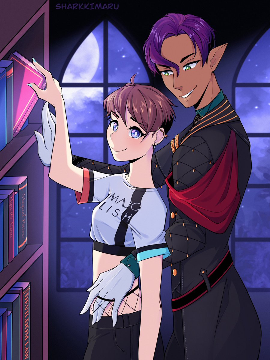 My half of a trade with <a href="/TheGoodSads/">Pon.ee</a>  - thanks for trusting me with ur girl Quinn bb 💕

#obeymemc #obeymeMephistopheles