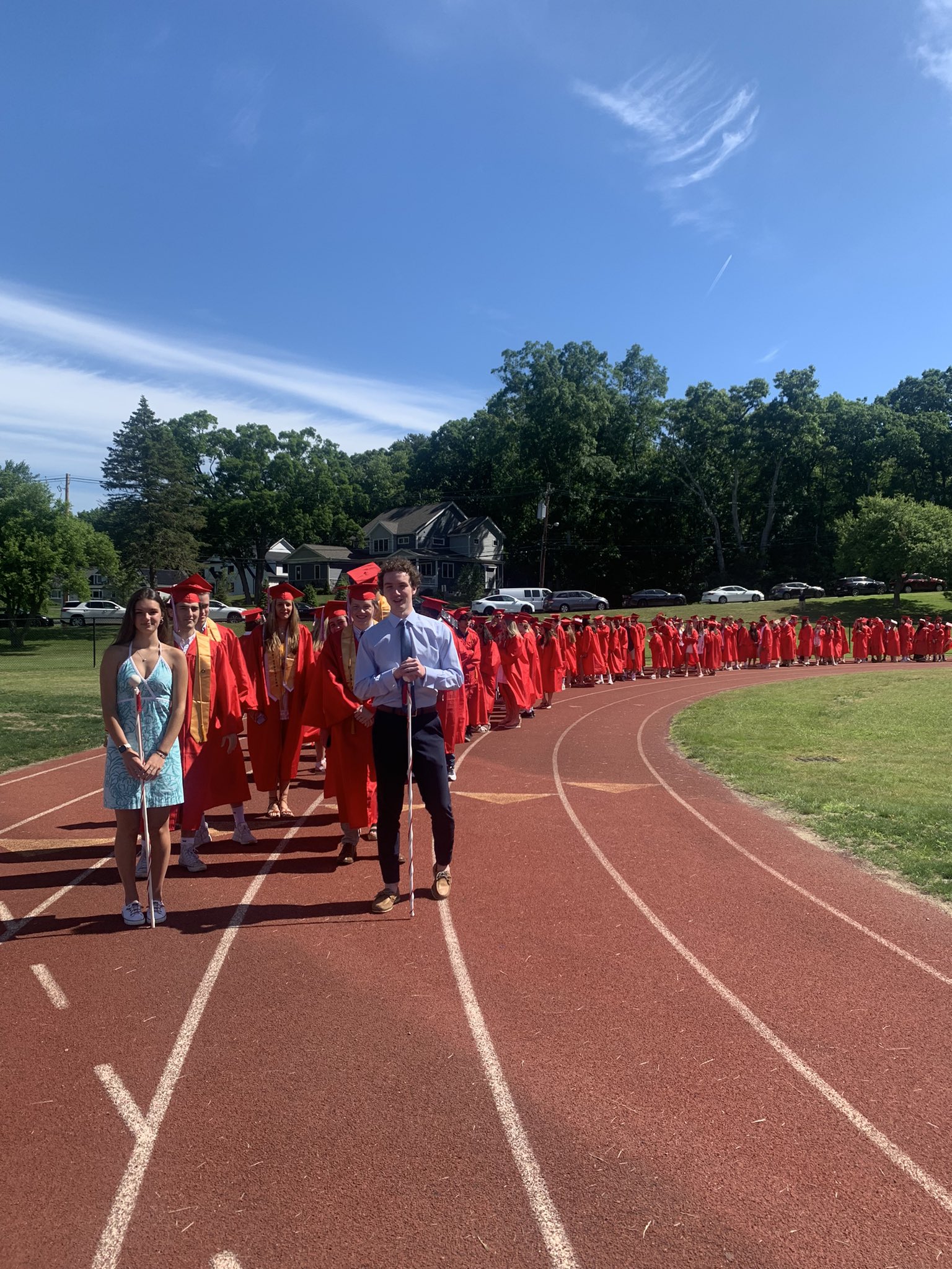 Holliston High on Twitter day for graduation at Holliston