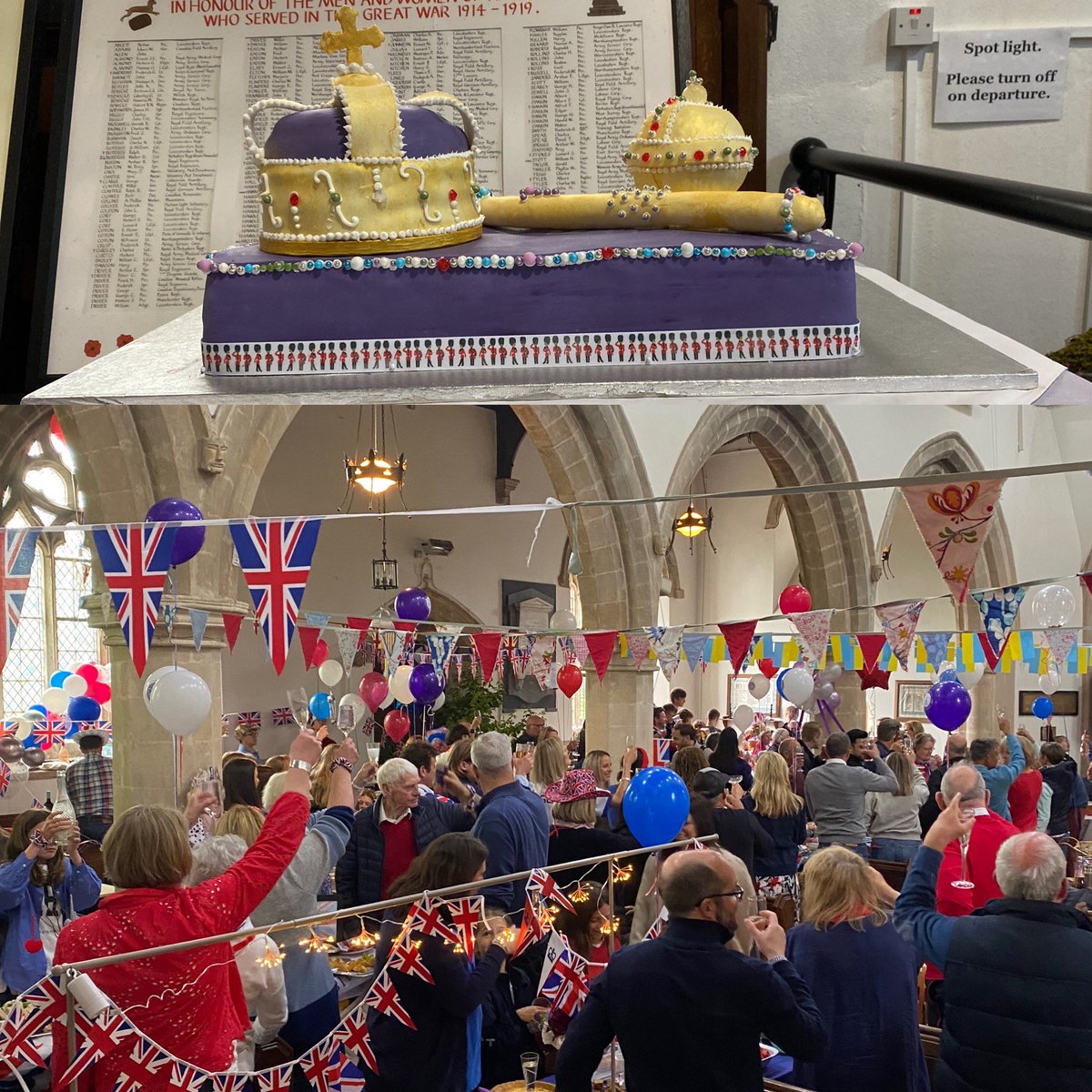 Thank you to the organisers of our fab #hallaton #PlatinumJubilee not-street party. So lovely to spend time with all our neighbours again
