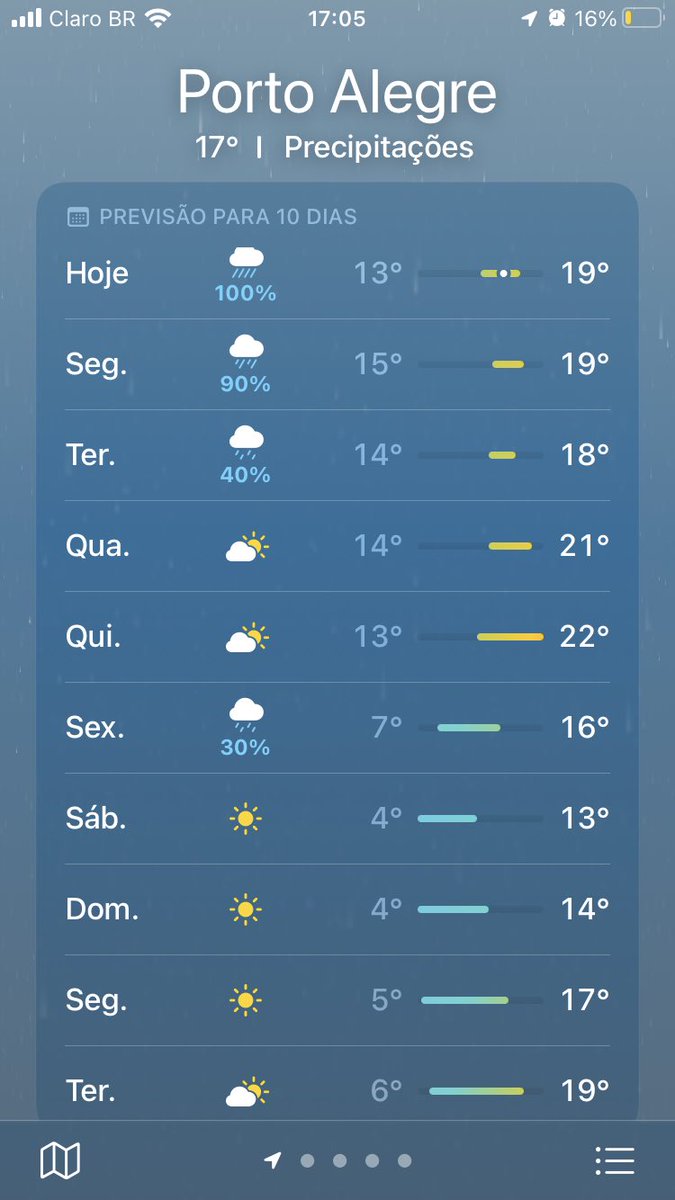 engpacheco's tweet photo. Maratona de Porto Alegre acontece no próximo domingo!🏃🏾‍♂️Previsão de temperatura de 4graus!❄️ Deu a lógica!👍🏾 https://t.co/WgjTcKhTYP
