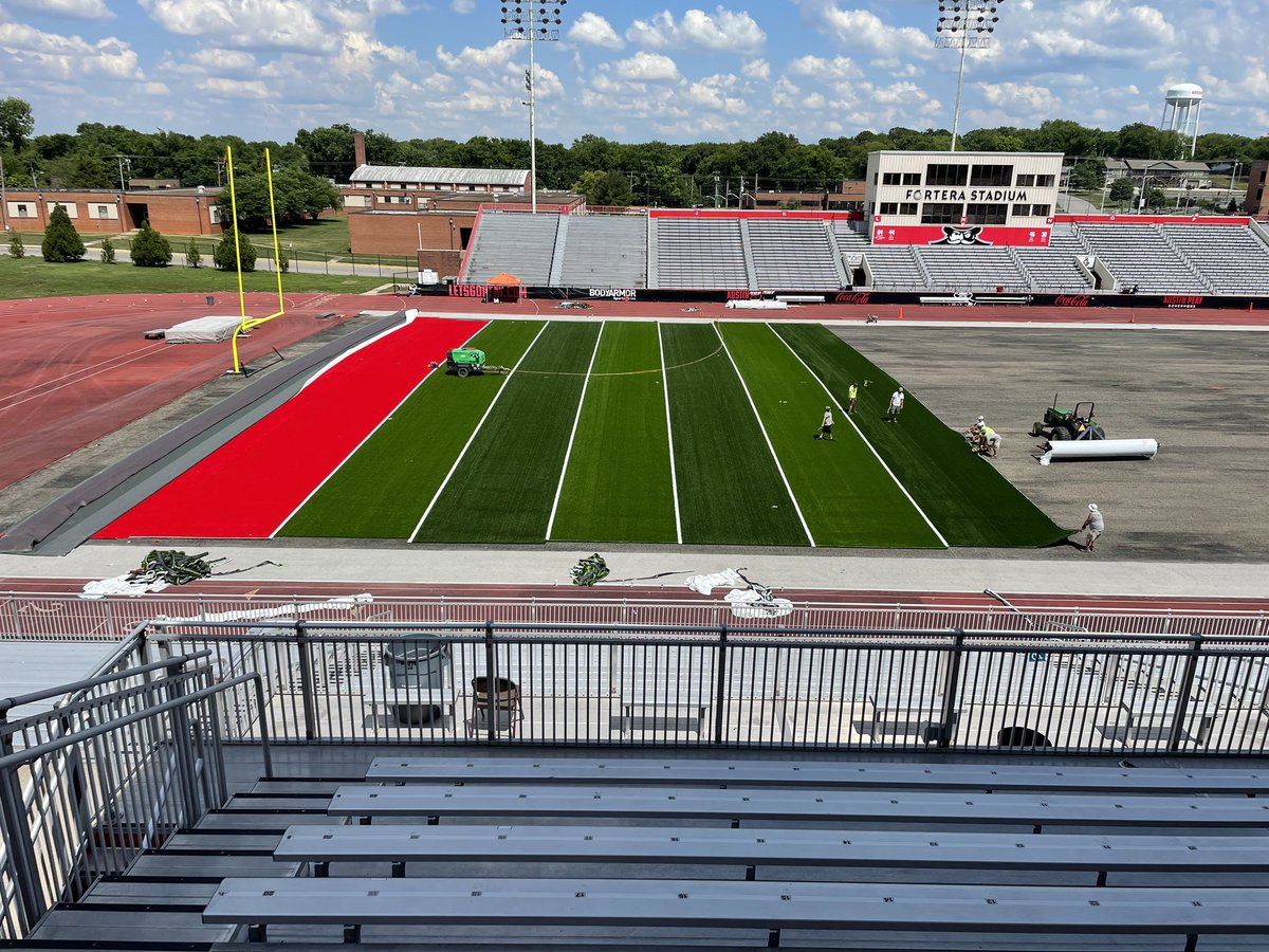 Progress at The Fort! Getting things ready for <a href="/GovsFB/">Austin Peay Football</a> ! #LevelUp22