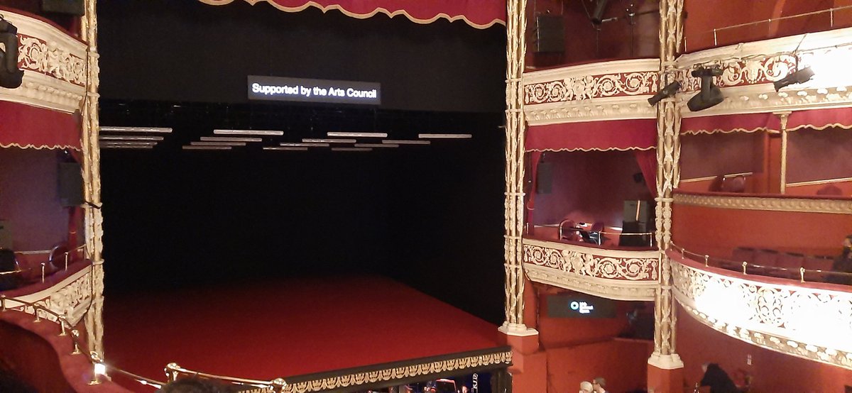 operapage's tweet photo. Looking into the void... all set to see MARIA STUARDA @IrishNatOpera #donizetti #belcanto #opera #contestedhistories #openingnight https://t.co/tZbbkXihpM