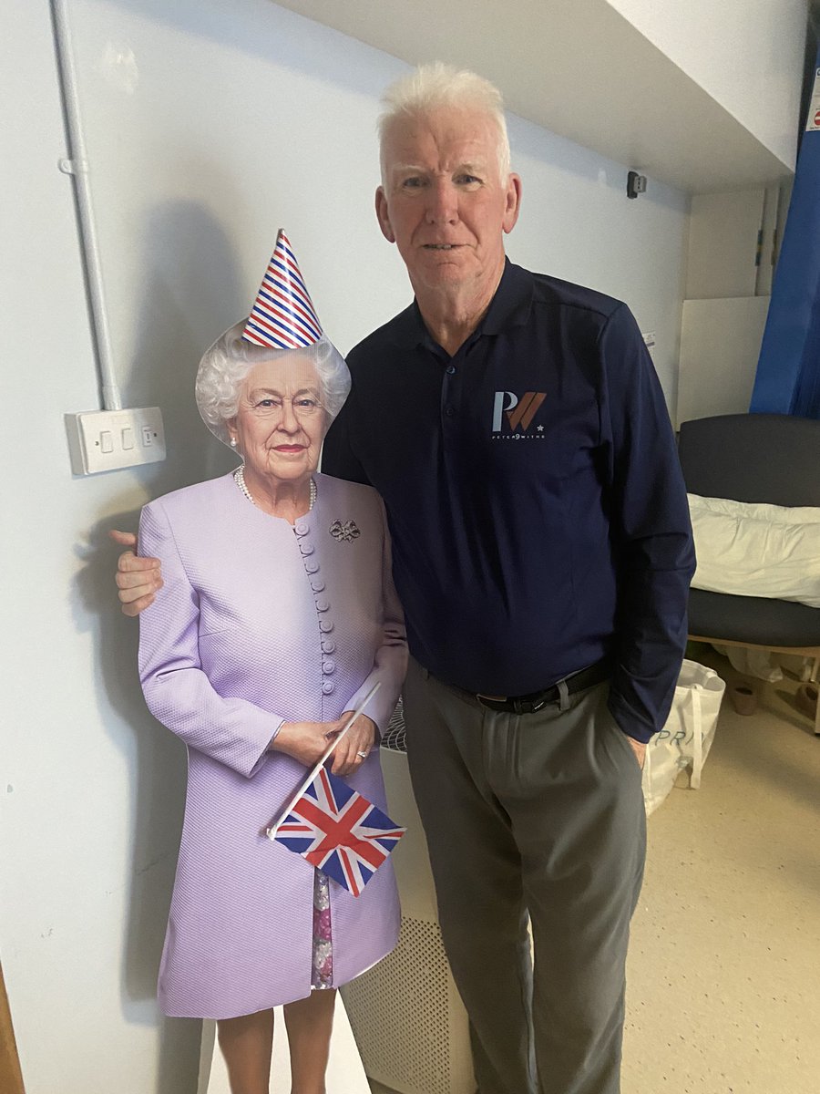 Meet the Queen visiting my mother in hospital