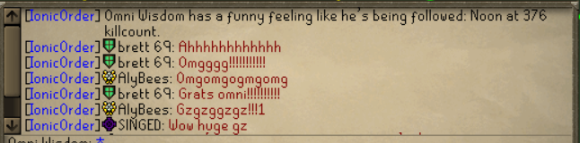 OmniWisdom's tweet photo. Pet came in at 376 kc it was a pretty good night #osrs #OldSchoolRunescape #runescape https://t.co/ECIUhvxAkh
