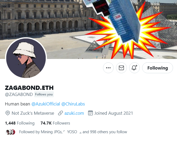 Xelec_eth's tweet photo. That's one small step for man, one giant leap for beanz. ⛩️😇 https://t.co/wadnHbvqUp