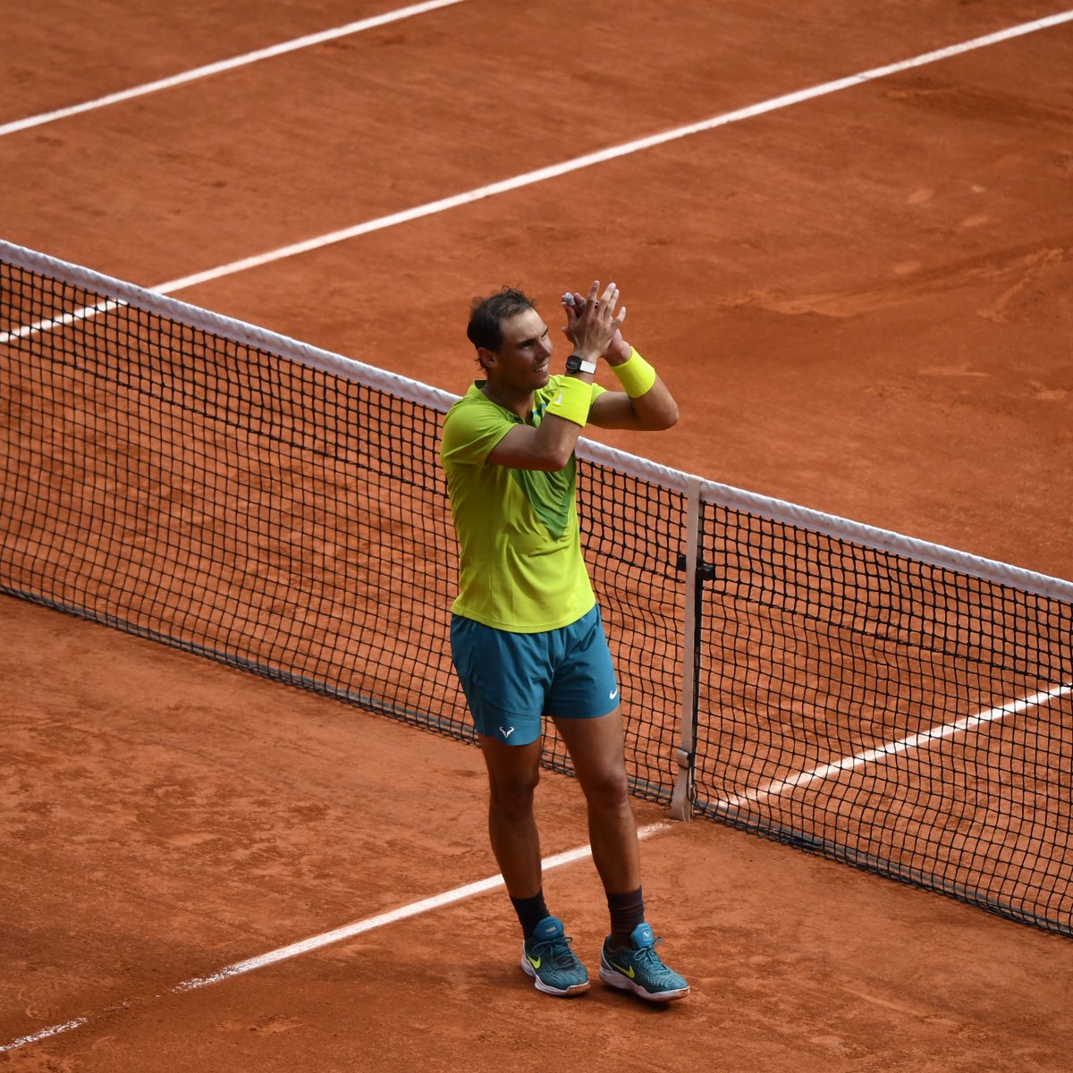 rolandgarros's tweet photo. 14 in Paris 🏆

Feels good, no? 🧡

#RolandGarros | @RafaelNadal https://t.co/YYzXtuznQT