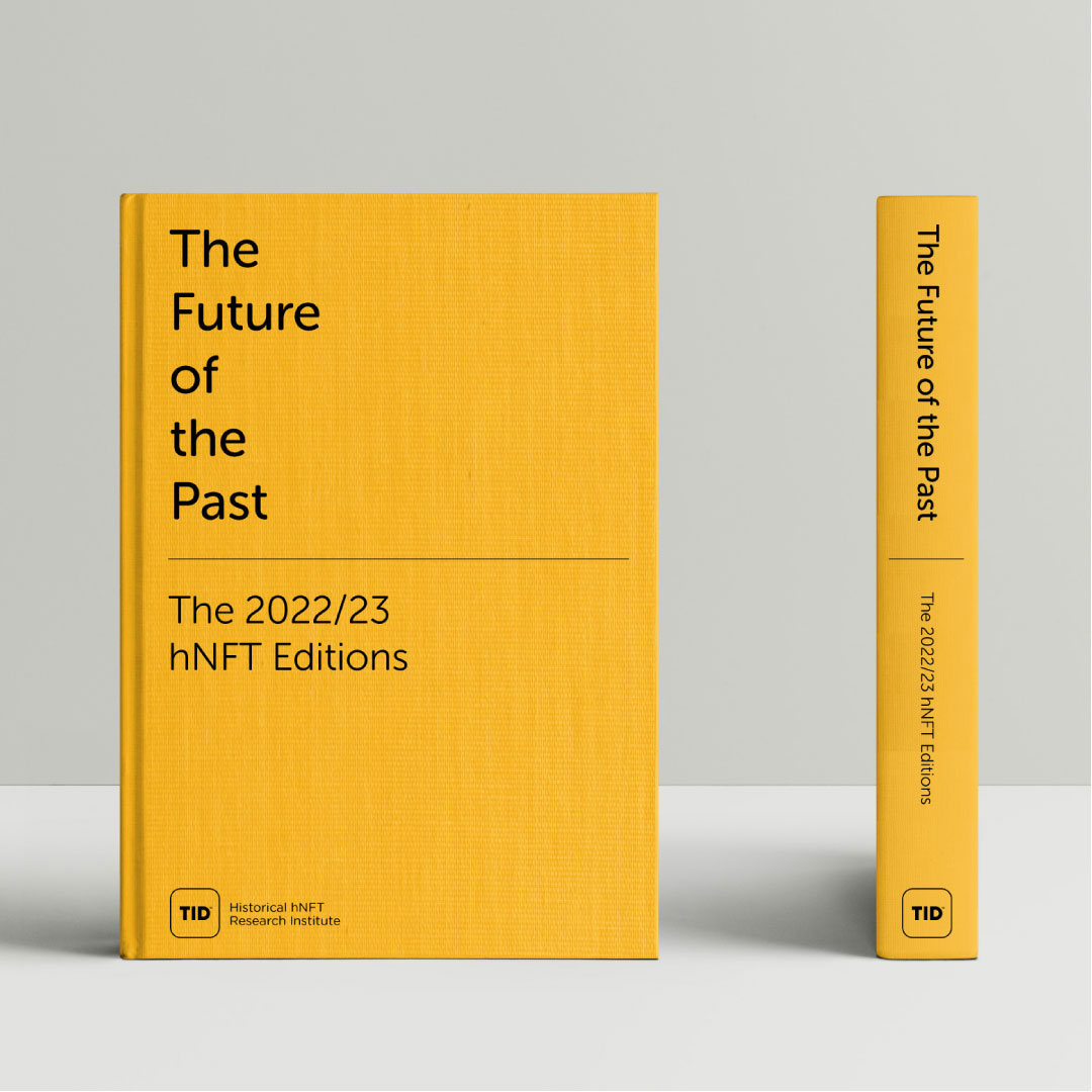 Collect &amp;  get a free Hardcover copy of our “The Future of the Past” 2022/23 hNFT Anthology.  + TID's utility for hNFT Collectors on linktr.ee/tidhnft

#tidhnft #tid #hnft #historicalnft #hominins #johngurche #opensea #historicalart #thefutureofthepast #nft #nftcollectors