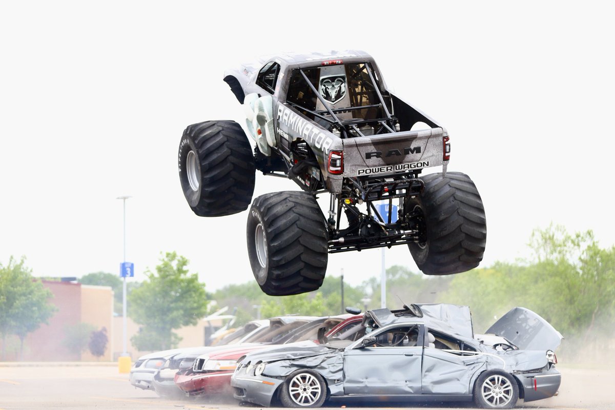 IowaCentral's tweet photo. The Raminator! A Triton Shoutout to @ShimkatMotorCo and to everyone who came to campus on Saturday to support the Fort Museum and the Iowa Central Foundation – what an amazing crowd! Images at https://t.co/CMBxX8QAEC #TritonNation #TritonsThankYou #TritonExperience #Raminator https://t.co/bINdkbyzKm