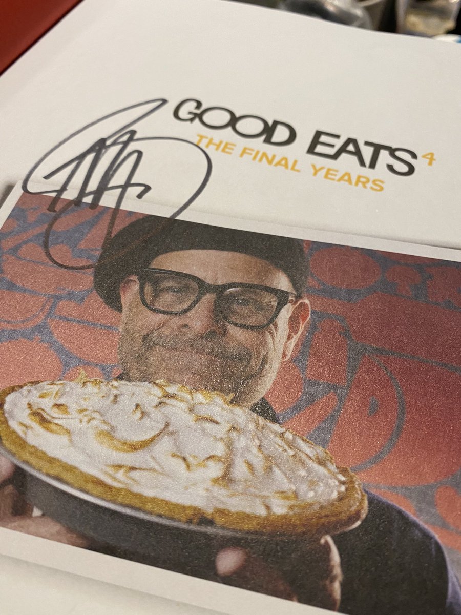 mchrispen's tweet photo. @altonbrown danke! Excited to dig in, and thank you for my obsession with cooking and cooking science! Also looking forward to the new Iron Chef! https://t.co/DYfiOumVjO