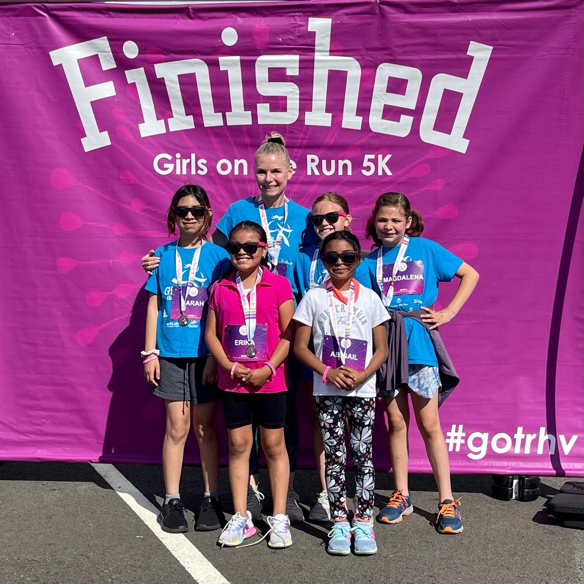Congrats to the Sheafe Road Girls On The Run club for completing their 5K this morning at Legoland!! Amazing job girls and running buddies! <a href="/girlsontherunhv/">GOTR Hudson Valley</a>