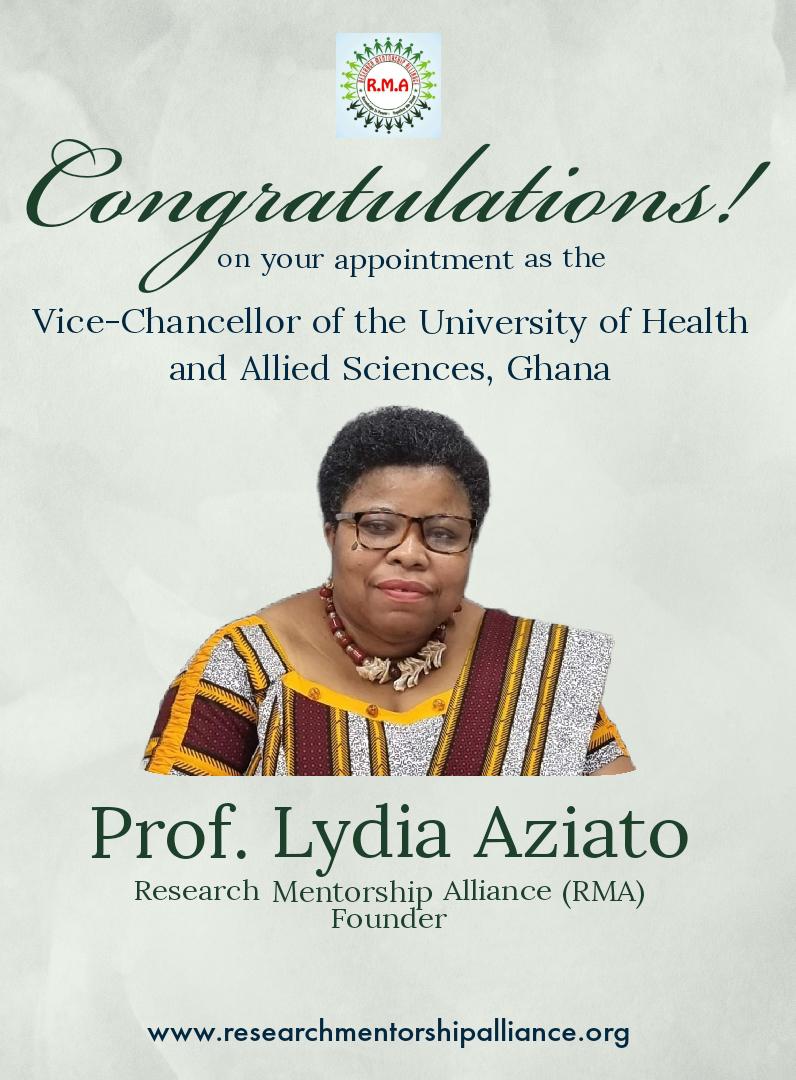 Prof. Lydia Aziato tweet media
