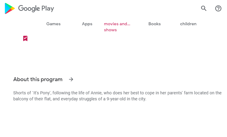 LarryTorres92's tweet photo. @Nickelodeon @NickAnimation @blue_zoo @GooglePlay
And when will "It's Pony Shorts" be available to buy on Google?
"Coffee Run" "Paper Chase" "Hold My Spot" "Screen Time" "Vending Machine" "Inside Pony"
#ItsPony https://t.co/i2T0PhlDhy