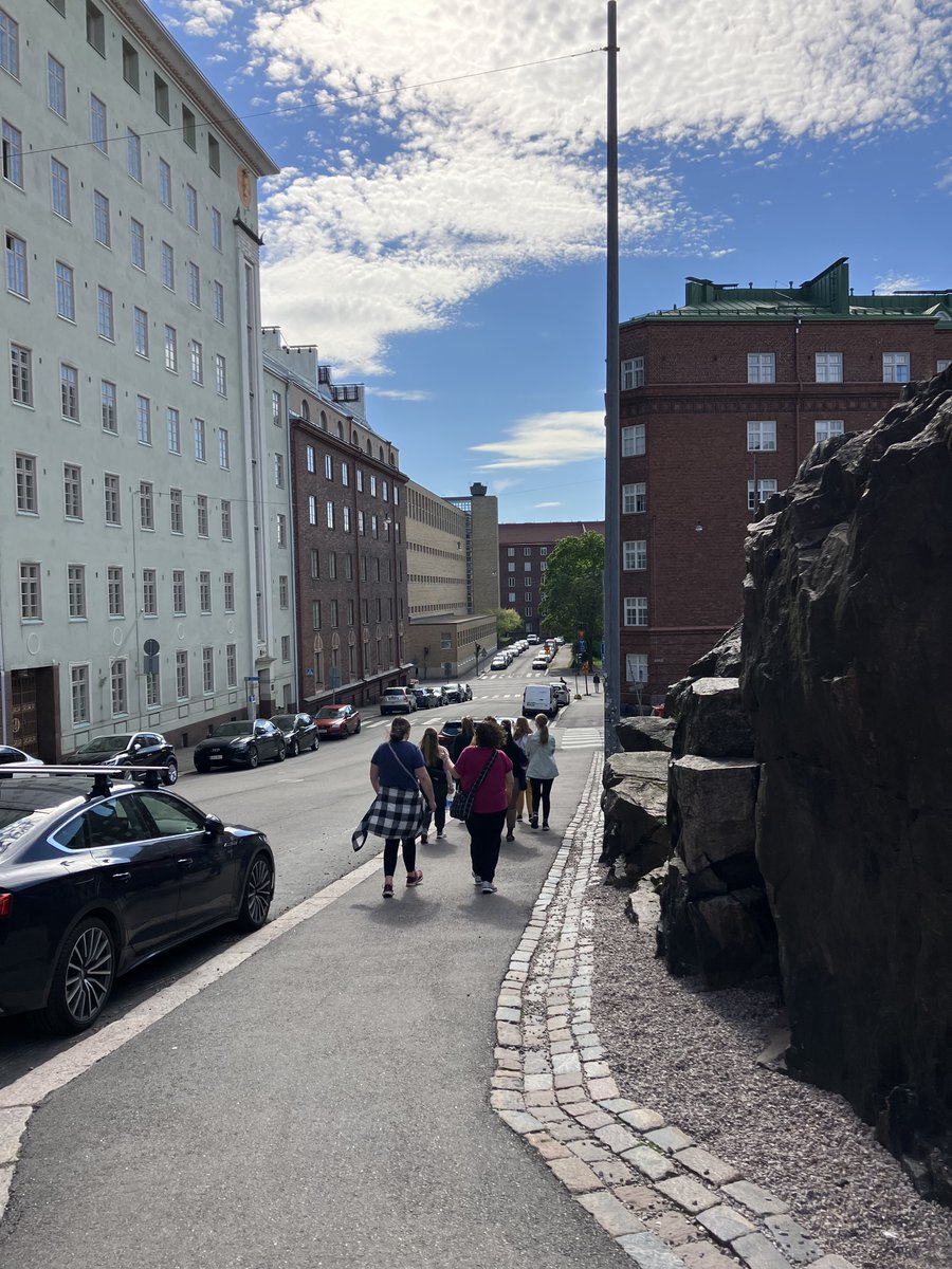 CEHS_global's tweet photo. Day 1 - off the plane, onto the train, and into the streets of Helsinki. Getting our bearings as we try to acclimate to the beautiful city!
#cehsisglobal @unl_cehs @unltlte https://t.co/ut1TzEFhx7