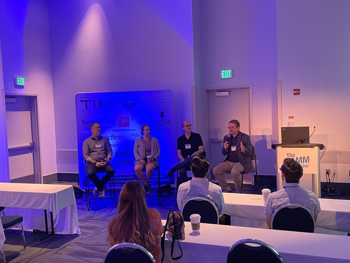 Audio &amp; Music Education: What YourStudents Need to Know to Get Great Jobs <a href="/whitmorel/">Lee Whitmore</a> <a href="/NAMMFoundation/">The NAMM Foundation</a> @techmusiced #NAMMShow #NAMMShow2022