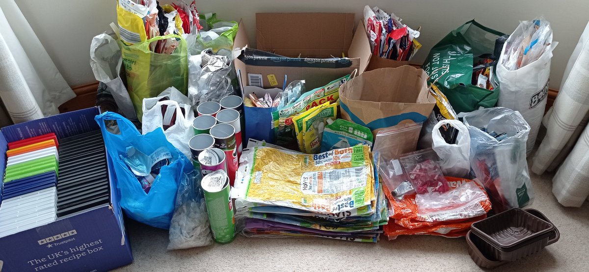 BayRecycling's tweet photo. This week's #rubbish collection for @TerraCycleUK and #RelicPlastic at our #Bowerham #Lancaster collection point. https://t.co/ymlOjreiXg