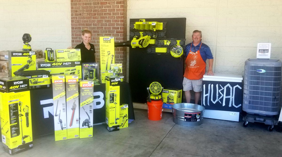 4627_Midlothian's tweet photo. The Dynamic Duo🥁🥁HVAC&RYOBI DAYS💥hosted by TTI's Kylie & Millwork Tony👌You can't lose with a GREAT DEAL on both🧡🧡 #HVACANYWHERE #howhighishigh #fillthepipeline1H2022 @kmn293 @THDHynes https://t.co/88U1CNar2r