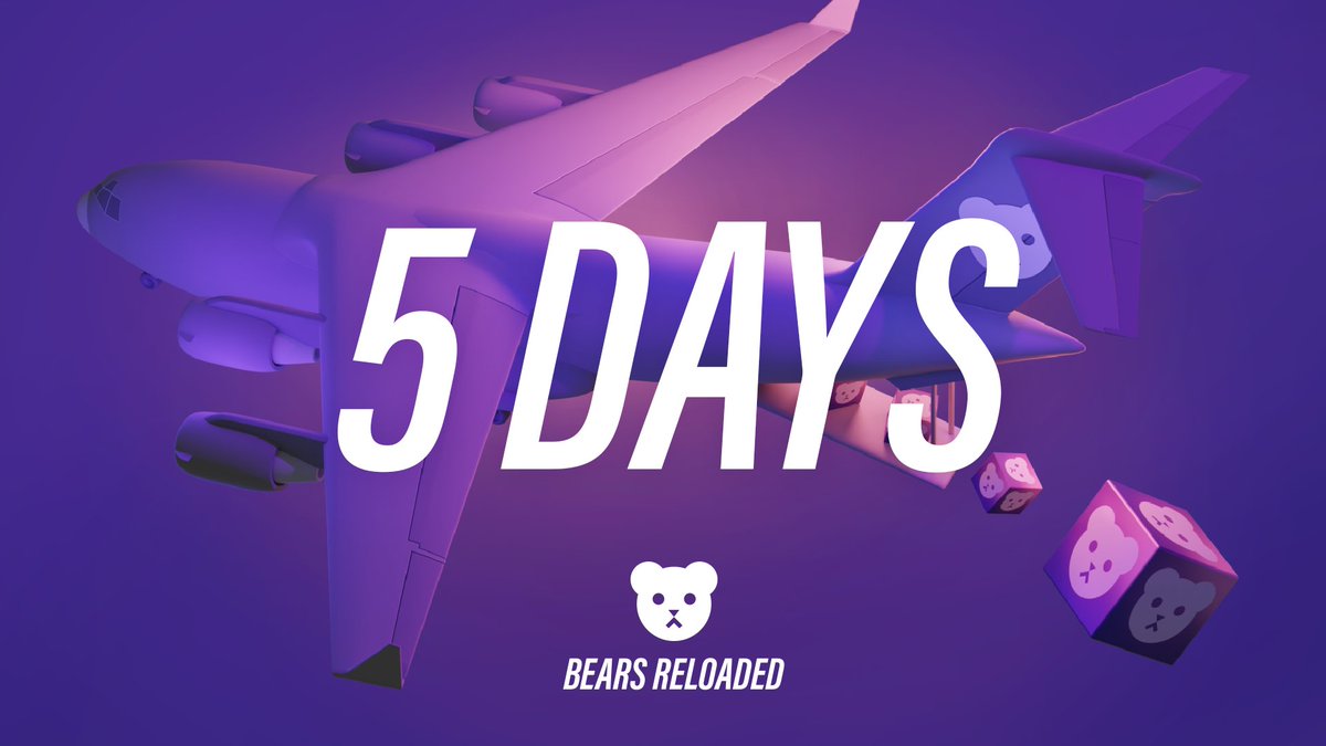 5 days BAGMI #BAGMI <a href="/BearsReloaded/">Bears Reloaded</a> @SolanaSanctuary