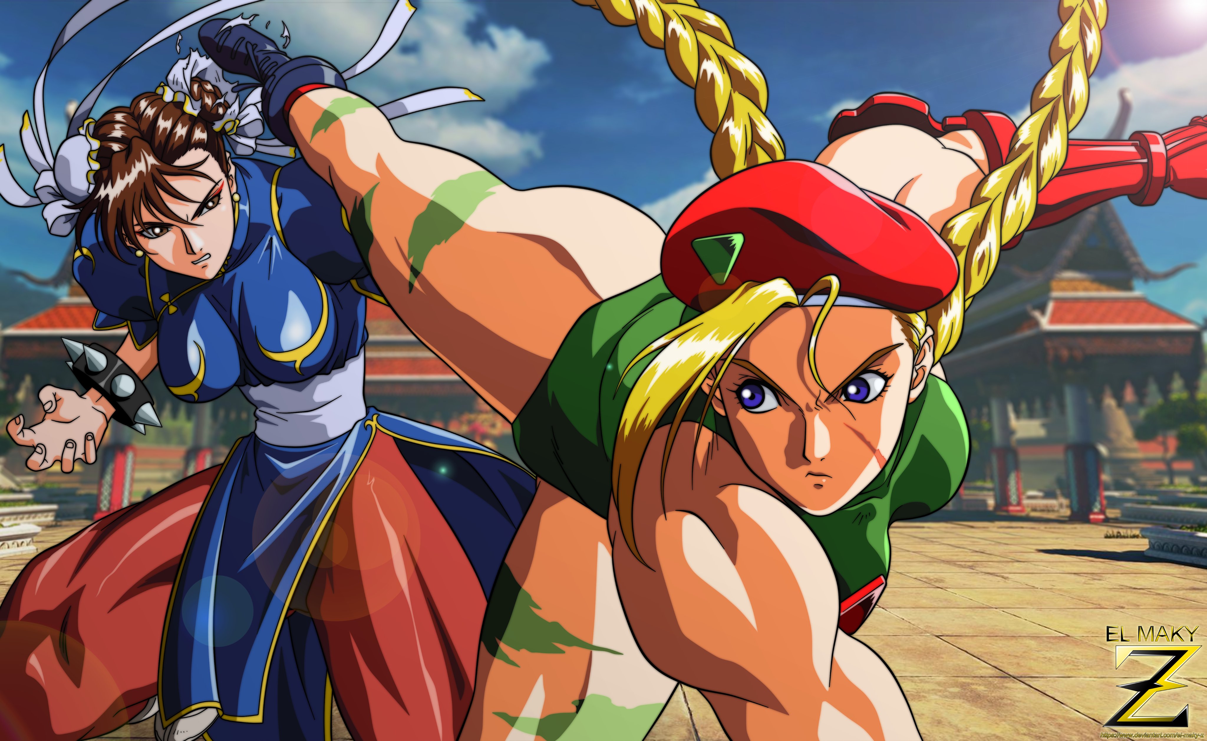 Cosplay Showdown: Chun Li Vs Cammy On Tiktok - dbmnwrx