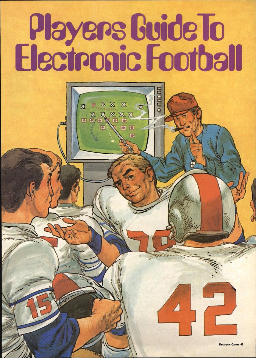 GameResearch_E's tweet photo. The troubled early history of American football in video games. Even before Madden there was a deep desire to see it done well, and it wasn’t quite for another eight years or so.

No consolation, but hey, at least some of these early ones are funny. https://t.co/3KzW2quwhh