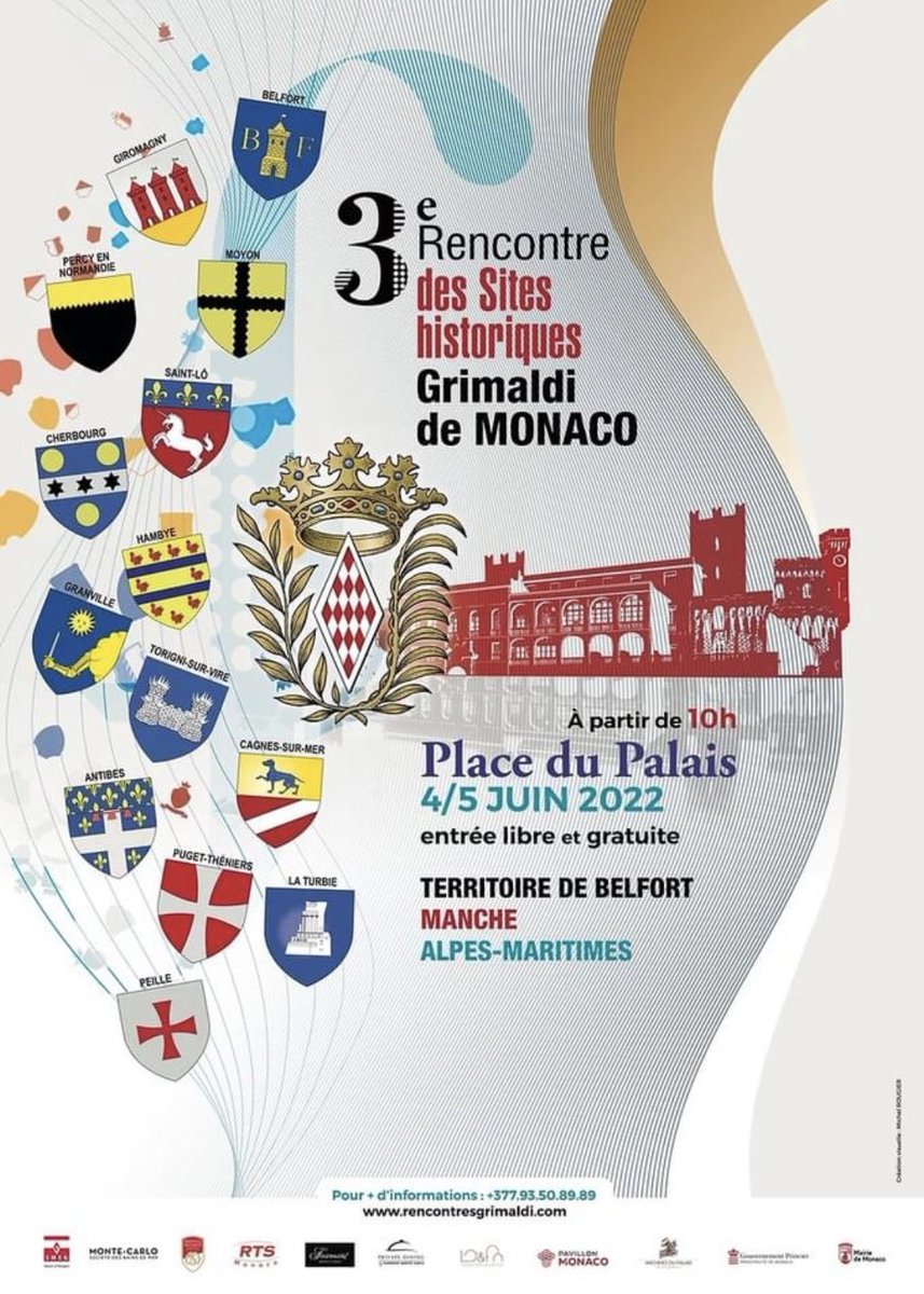 phgosselin's tweet photo. #Monaco #SitesHistoriques @LaManche50 #3eRencontres
Haras, artisans, producteurs… notre département était à l’honneur ce week-end à Monaco.
Quand l’histoire fait le présent et donne du lien!
#Moyon #Percy #SaintLô #Torigny
#Cherbourg #Granville #Hambye https://t.co/Xt7IBSXbt2