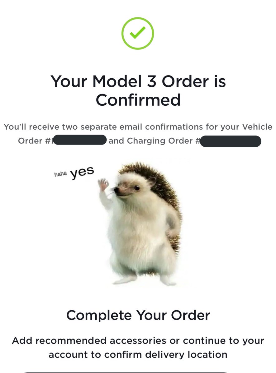 I guess I fit the reseller stereotype now with either a tesla or bmw lol🐵🙈 my graduation present to myself