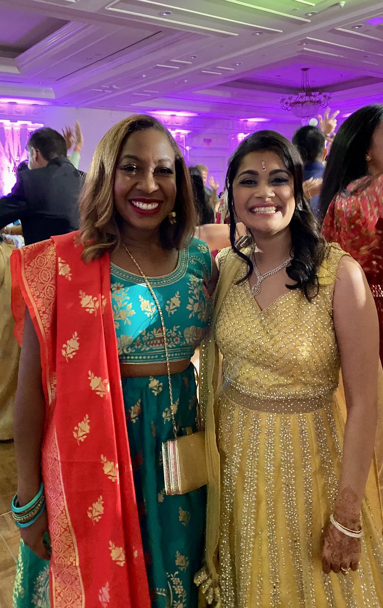 I couldn't be more honored to be a guest at the celebration of the pandemic postponed nuptial celebration of #Aparna, my former @NMPsychiatry perinatal psych fellow and now colleague, and her husband @JCheemaMD! Congratulations!