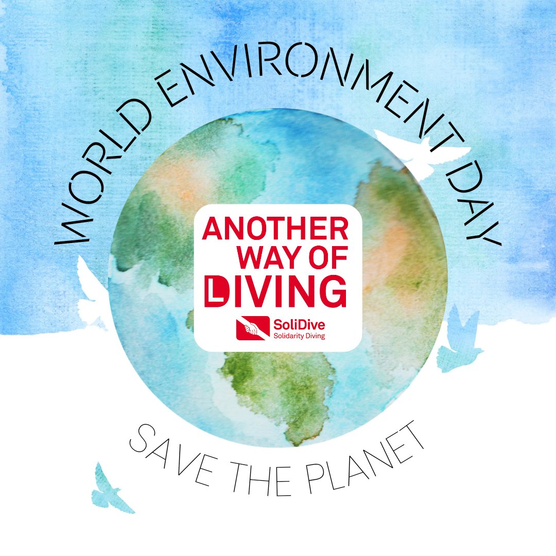 Hoy es el #DiaMundialDelMedioAmbiente #WorldEnvironmentDay 
Hagamos realidad los compromisos colectivos y personales para salvar el planeta y a nuestra civilización. 
#EconomiaSolidaria
#BuceoSolidario
#TurismoResponsable