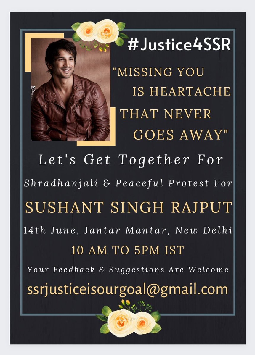 divinemitz's tweet photo. Under one resolution all the SSRIANS stand united, Justice for Sushant @itsSSR #JusticeForSushantSinghRajput https://t.co/2UAojP42TL
