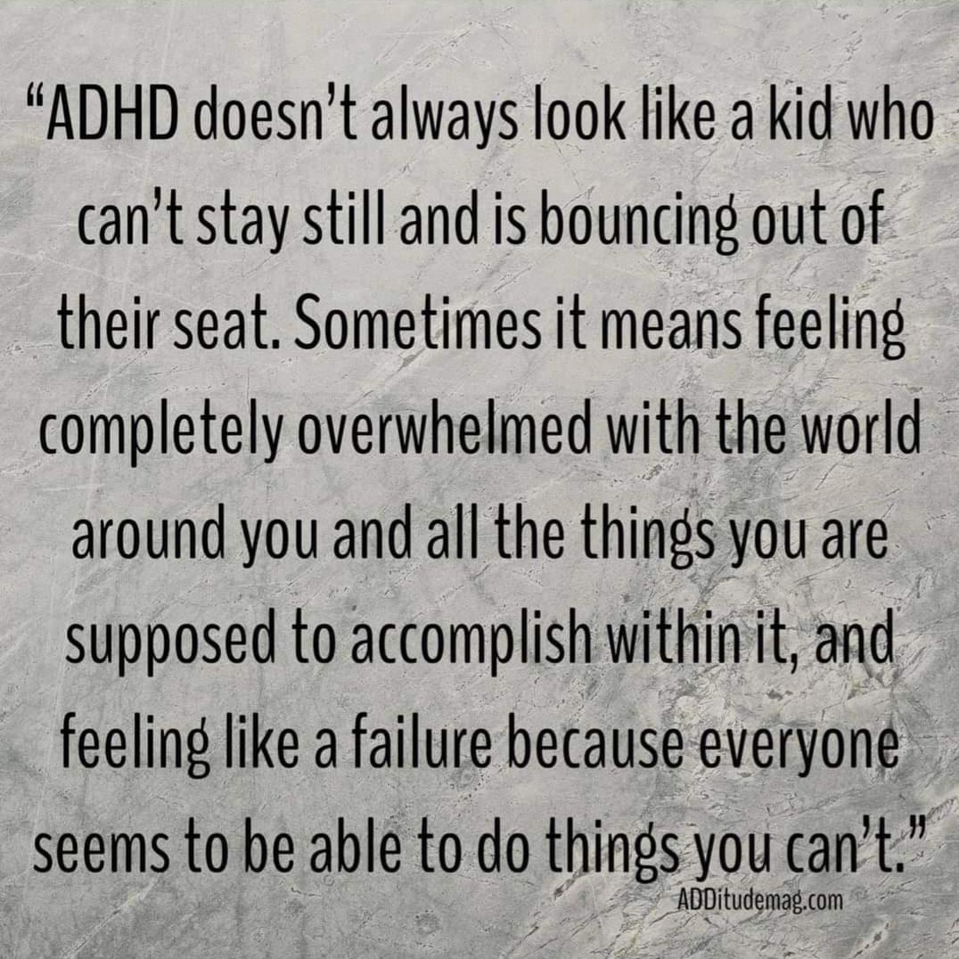 Important to keep in mind! 🙌 
📷 @ADDitudeMag