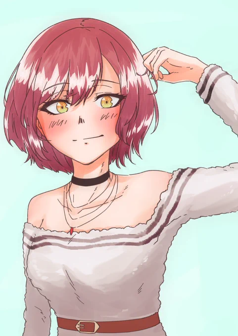 ボブ甘奈、めっちゃ好(ハオ)。。。。。 
