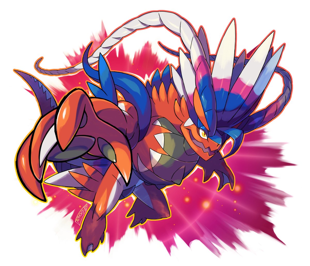 「Koraidon the Ancient Pokemon 」|Tomycaseのイラスト