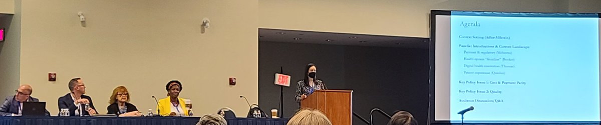 Glad this #ARM22 session is in-person and not virtual! 'Telemedicine as Standard of Care: Strategies for Expanding Benefits and Addressing Unintended Consequences in the Post-COVID Period' #telemedicine #virtualcare @ateevm @E_BookerMD @MightyCasey Latoya Thomas & @j_r_a_m