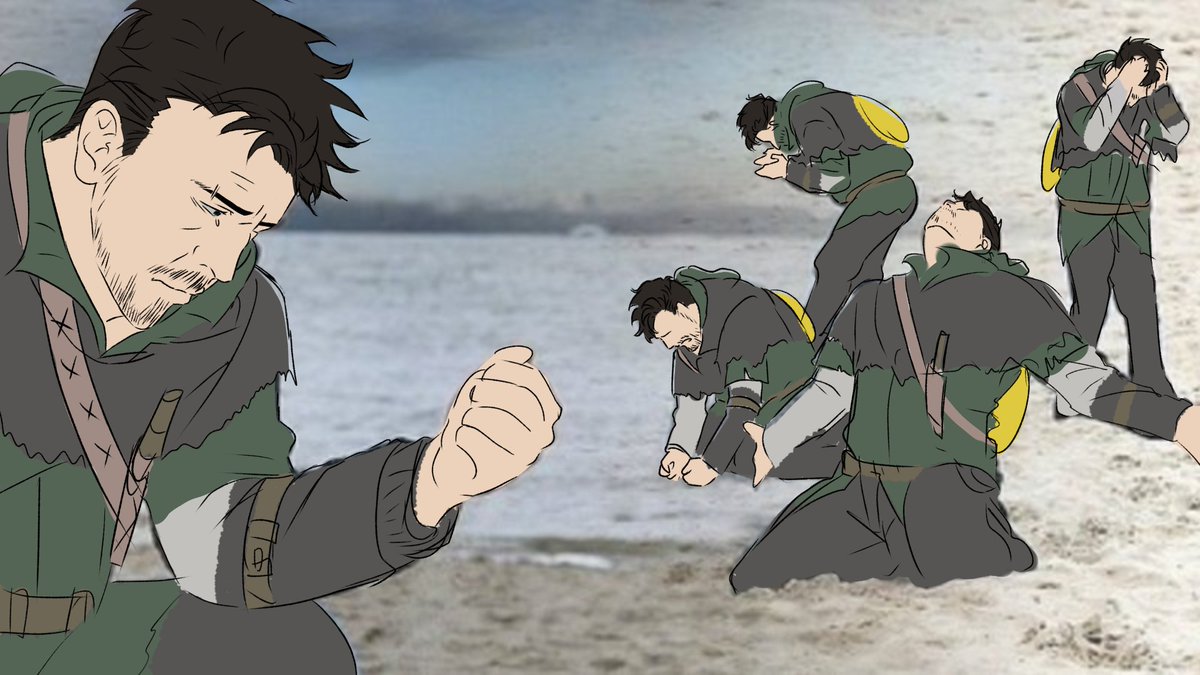 _hongyeah's tweet photo. The first thing Hakon does when Aiden brings him to the ocean #DyingLight2 https://t.co/CmOXIYglJJ