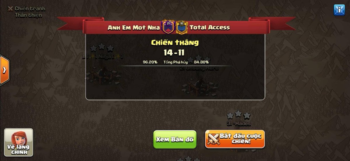 Win semi-final bkl champ from aemn , dr m squad's alliance clan, gj guys