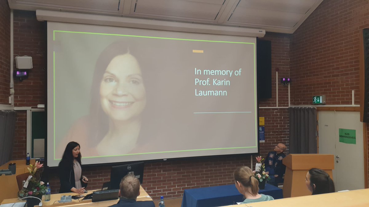 ImmerSafe's tweet photo. Mina Saghafian from @NTNUnorway has successfully defended her PhD thesis titled "An Investigation of Organizational Challenges of Development, Implementation &amp; Adoption of Immersive Visual Technologies in Safety-Critical Industries”. 

All the best for your future endeavors! https://t.co/stoHWVDTh0