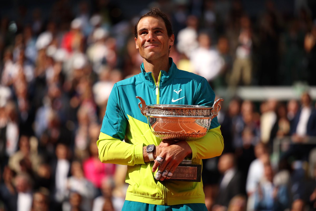 Simplemente increíble <a href="/RafaelNadal/">Rafa Nadal</a>! 🏆x14 <a href="/rolandgarros/">Roland-Garros</a> 🙌🏻 ENHORABUENA!